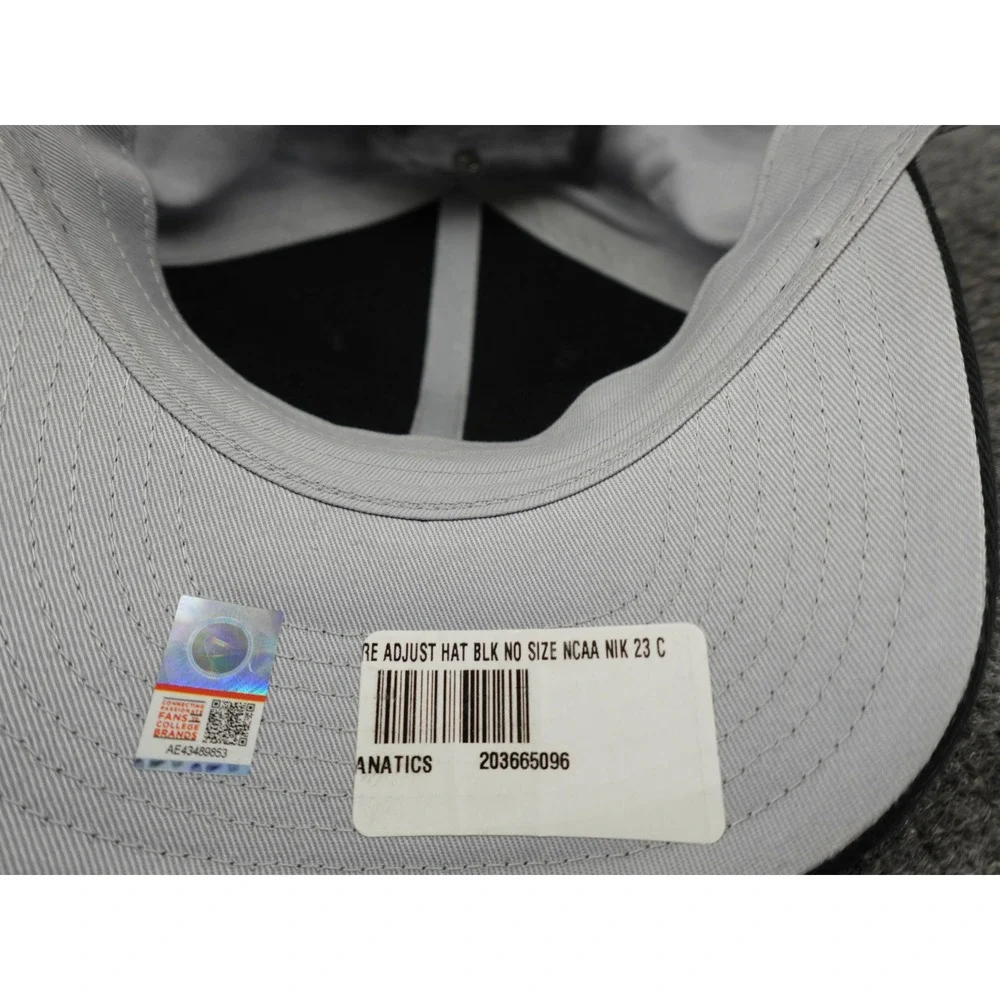 Nike Oregon Ducks 2024 Vrbo Fiesta Bowl Champions Hat Mens OS Black Grey SP24DDV
